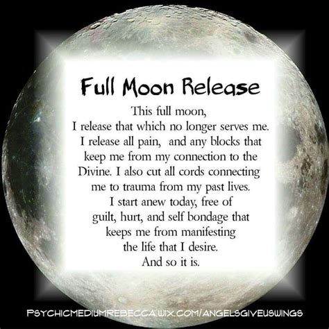 Full moon rlhual wicca
